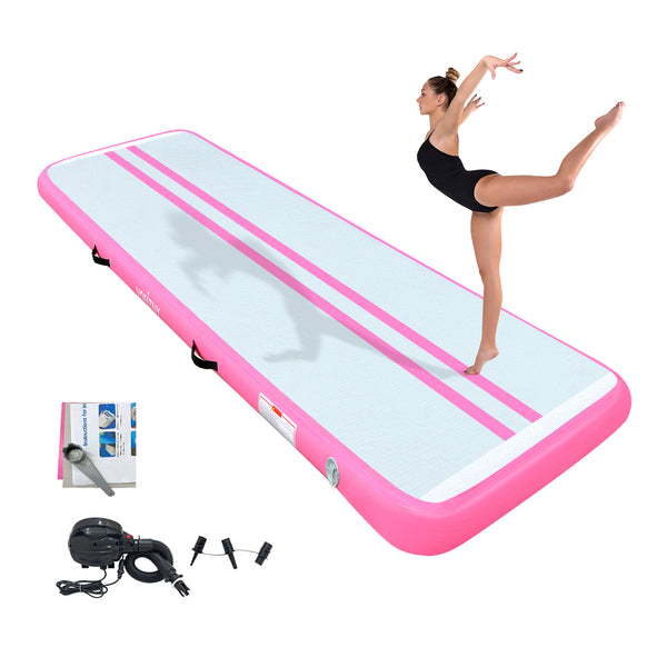 10 FT Pink Air Track Tumbling Mat